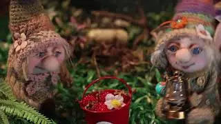 Кукольный Мультфильм "Лесные Эльфы" I "Forest Elf" автор S-nova Nina