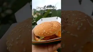 McSpicy Deluxe Paneer 🍔 #mcdonalds #burger #foodreview #foodshorts #free #new
