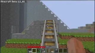 Minecraft Mine Cart Ride