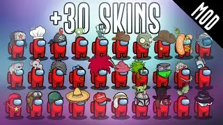 Among Us l Mod +30 Skins (PC/STEAM/EPIC) (+ Colores extra)