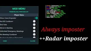 Cheat Among Us terbaru Radar Impostor