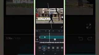 TEXT Revel When You Walk - Vn Video Editor | #tutotial #shorts