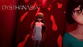 DYSTHANASIA - A Suspicious Girl Whose Touch Causes All Living Things To Mutate! - GamePlay Horror