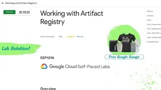 Working with Artifact Registry Lab Solution || Blue Challenge || Google Arcade 2023 Free Swags