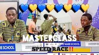 NSMQ 2023|| The Stephen Kofi Apemah-Baah of OWASS Speed Race Masterclass!!! 🤩