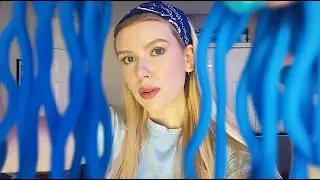🩵🧢 Lo-Fi "Bad" ASMR: Blue Triggers 💙🫐 (minimal talking)
