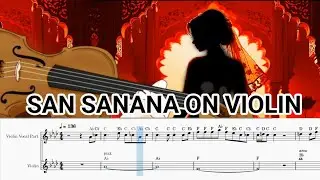 San Sanana - Asokha (Short Version) Violin Sheet
