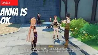 Glad Anna is going to be OK | Daily Genshin | Genshin Impact