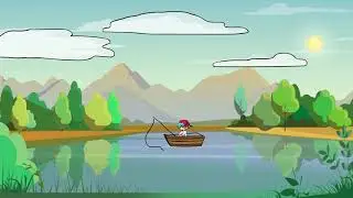 Годзилла против Boyfriend FNF. Как пройдет рыбалка?🎣