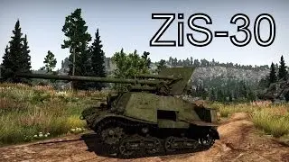 Self-propelled anti-tank gun ZiS-30/  противотанковая САУ открытого типа ЗИС-30