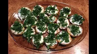 Жареный баклажан под чесночным соусом. Закуска на праздник. Быстро и вкусно.