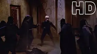 Chuck Norris takes on dozens of ninjas | The Octagon (1980)