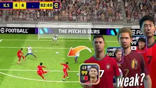 777 STUNNING GAMEPLAY 😯 BY FREE NO. 7 'S: ARE THEY WEAK?| efootball 2024