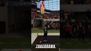 I Recreated Donovan Edwards Natty TD in CFB 25  #cfb25 #collegefootball #ncaa25 #shorts