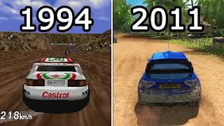 Evolution of SEGA Rally (1994-2011)