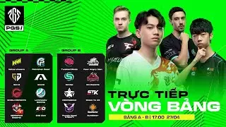 🏆 [PUBG GLOBAL SERIES 1] VÒNG BẢNG - A & B: CES, NAVI, 4AM, PERO, GEN.G, TWIS, SONIQS, NEWHAPPY,...