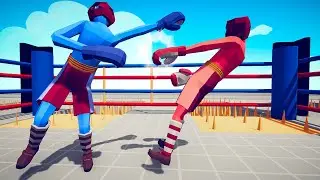 Boxing Tournament On New Map 🥊 | Totally Accurate Battle Simulator TABS