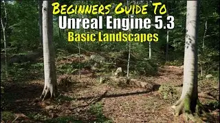 Unreal Engine 5 Beginner Tutorial - How To Make Your First Landscape!