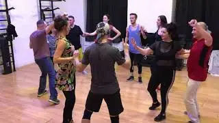 Тренировка salsa Loca, rueda de casino