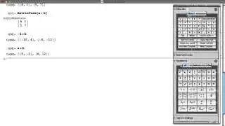MATHEMATICA - VECTOR & MATRIX