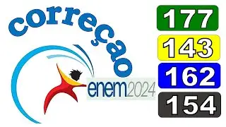 CORREÇÃO DA PROVA DO ENEM 2024 (Questão 177) , Caderno Verde