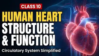 Class 10 Science: Human Heart Structure & Function | Blood Circulatory System - Working of Heart