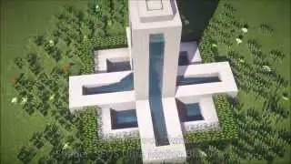 Minecraft Einrichtungs/Deko Ideen #2 - Schöner Brunnen (Deutsch/German) [HD 60FPS]