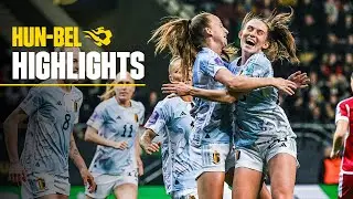 Hungary 1-5 Belgium | 150th cap for the coach 🫡 | Women's Nations League