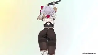 [MMD/Genshin Impact] Noelle - Gomi Gomi