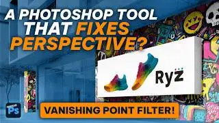 A Photoshop Tool That Fixes Perspective? Vanishing Point Filter Tutorial!