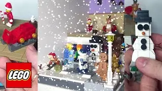 Building A Festive LEGO Christmas Scene For My BAM Minifigs