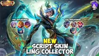 Script Skin Ling Collector - Serene Plume No Password | Full Effect Voice | Patch Terbaru