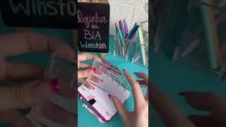 A MELHOR FORMA de decorar seu PLANNER!!! Com carimbos 😍 | Bia Winston