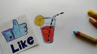 Cartoon Drawing Lessons - How to Draw a Summer Drink - Lemonade