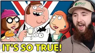 American Reacts to Family Guy Most OFFENSIVE British Jokes! *HILARIOUS*