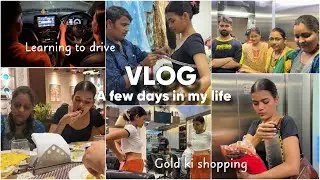 VLOG || Driving for the first time, Gold ki Shopping! 😍 + more  | Mishti Pandey