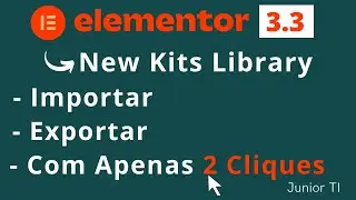 Como usar a Biblioteca de Kits Elementor WordPress