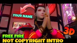 Free Fire Not Copyright 🔥 3D Intro Download Link In Description 📥 | Blue Devil Editz
