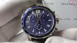 Zegarek Tissot Quickster Chronograph T095.417.16.047.00 (T0954171604700) www.zegarmistrz.com