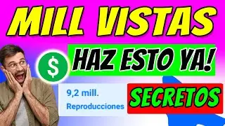 ✅Cómo tener MILLONES de reproducciones en FACEBOOK   2024🔒| Cómo hacer viral una pagina de Facebook