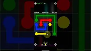 Flow Free Puzzle Master Level 10 | Intro Classic pack