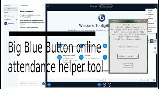 Bigbluebutton attendance made easy | Biscuits