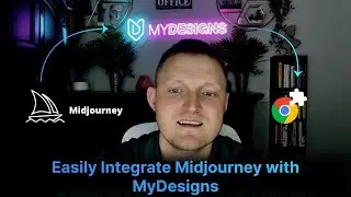 Easily Integrate Midjourney w/ MyDesigns to Sell Digital & Print on Demand Products on Etsy, Shopify