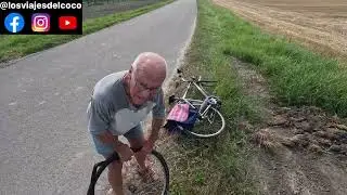 BÉLGICA en BICICLETA, DE PANNE, BELGIUM CICLYNG.