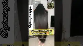 🌎 Best Hair Growth Toner for 10X fast hair growth💯Get long & thick hair in 7 days✅#shorts#ytshorts