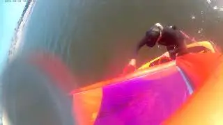 Ventura Harbor Windsurf Session #Windsurfing #duotoneirigone #windsailing #slingshottracker #sup
