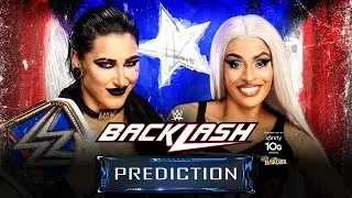 Prediction Backlash 2023 - Rhea Ripley vs. Zelina Vega