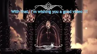 I Was Bored so i did all Radiant Bosses in Hollow Knight