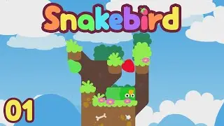 Snakebird Complete Puzzles Are Fun! (Levels 1-10) - Asad Gaming