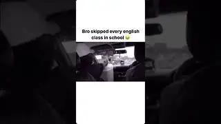 English needs him 😂 